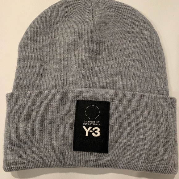 SOLD! Y-3 Beanie Grey - Picture 2 of 6